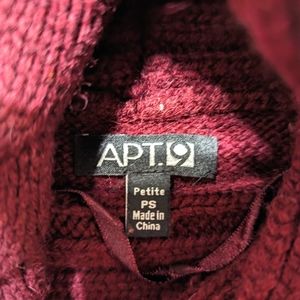 Purple Turtleneck women's sweater